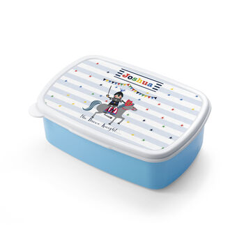 Personalised Brave Knight Lunch Box, 3 of 3