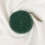 Fair Trade Crochet Wool Circular Spiral Coin Purse, thumbnail 2 of 9