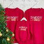 Family Claus Personalised Family Christmas Jumpers, thumbnail 1 of 3