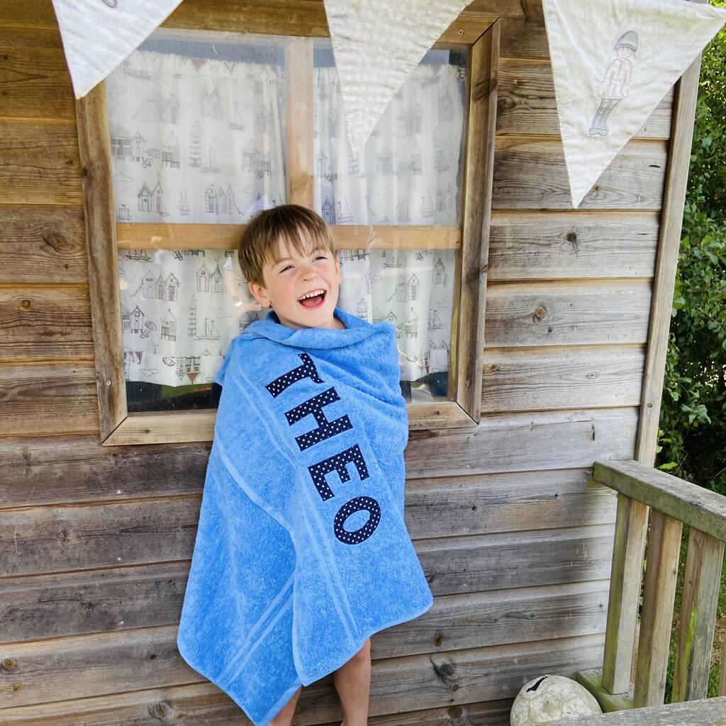 Personalised Towels With Appliqued Letters, 1 of 12