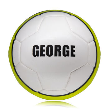 Personalised Football Ball Stripe Design, 3 of 6