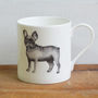 French Bulldog Fine Bone China Mug, thumbnail 4 of 7