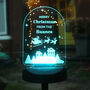 Personalised Christmas Solar Garden Light – Add Your Own Christmas Message, thumbnail 9 of 11