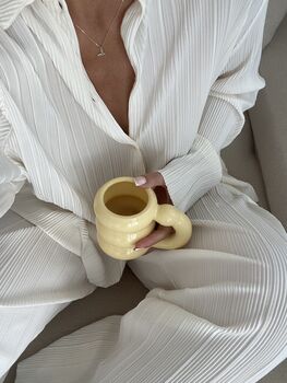 Bubble Ceramic Tea Coffee Mug Cup, 2 of 5