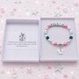 Personalised Cousin Bracelet Birthday Gift Keepsake Inc Free Gift Box And Message, thumbnail 3 of 12