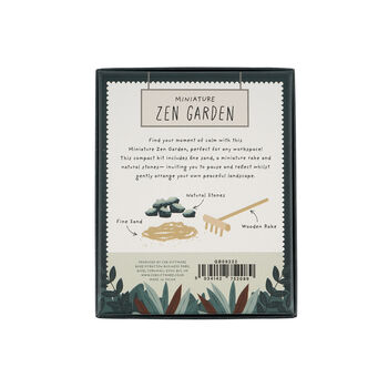The Potting Shed Mini Zen Garden | Desk Décor | Mindfulness And Relaxation Gift, 5 of 5