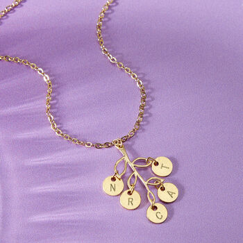 Personalised Petite Family Tree Necklace, 10 of 12