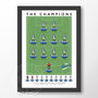 Blackburn Rovers The Champions 94/95 Poster, thumbnail 6 of 6
