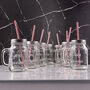 Personalised Smoothie Glass Mason Jar, thumbnail 1 of 6