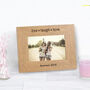 Personalised Live Laugh Love Wood Picture Frame, thumbnail 2 of 2