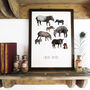 Candle Of Tapirs A4 Art Print, thumbnail 1 of 8