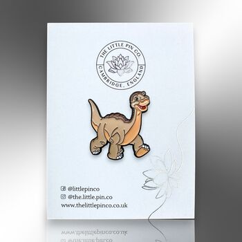 Dinosaur Enamel Pin, Dinosaur Gifts For Kids, Pin Badges For School Backpacks And Pencil Cases, 4 of 8