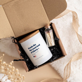 Sweet Land Of Liberty Candle Gift, 2 of 8