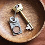 ‘Touch Wood’ Keyring, thumbnail 1 of 4