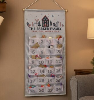 Personalised Fill Your Own Christmas Advent Calendar, 2 of 5
