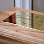 Personalised Wooden Urn For Ashes Custom Oak Urn For Humans And Pets, thumbnail 2 of 5