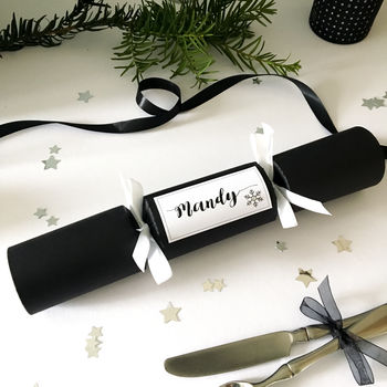 Personalised Christmas Cracker Place Setting, 4 of 8