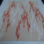 Peach Abstract Art Print, thumbnail 9 of 9