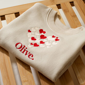 Personalised Valentine's Love Children's Sweatshirt, 3 of 6