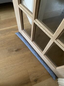 Under Door Draught Excluder, Double Sided Draft Stopper, 2 of 5