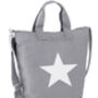 Grey Canvas Tote Bag Star, thumbnail 3 of 4