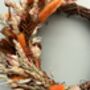 Large Dried Flower Autumn Wreath, thumbnail 5 of 12