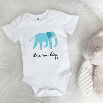 Elephant Dream Big Jungle Babygrow, 2 of 12