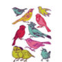Vintage Birds Wall Stickers, thumbnail 2 of 2