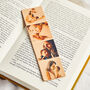 Personalised Photo Strip Leather Bookmark, thumbnail 1 of 4