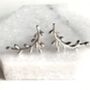 Sterling Silver Olive Leaf Climber, thumbnail 1 of 3