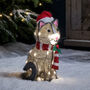 Cat Outdoor Light Up Christmas Figure, thumbnail 1 of 2