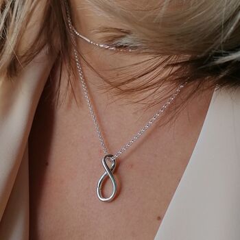 Infinity Charm Collector Necklace, 4 of 11