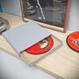Four Record Coasters Fathers Day Music Fan Lover Real Vinyl Cork Bottoms, thumbnail 6 of 8