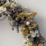 Wedding Dried Flower Crown Headband, thumbnail 6 of 10