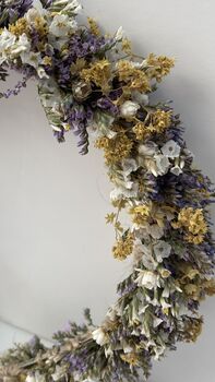 Wedding Dried Flower Crown Headband, 6 of 10