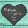 Personalised Mum's Slate Heart Keepsake, thumbnail 1 of 5