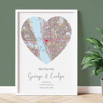 Personalised Map Print Ordnance Survey Explorer UK Edition, 2 of 12