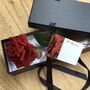 Valentines Flower Gift Artificial Silk Boxed Red Rose, thumbnail 9 of 9