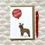 Lagotto Romagnolo Christmas Card, thumbnail 1 of 2