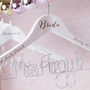 Personalised Wedding Hanger, thumbnail 1 of 11