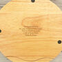 Personalised Engagement 'Key To My Heart' Cheese Board, thumbnail 6 of 6
