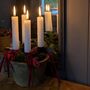 Scandinavian Seasonal Terracotta Pot With Candles | Gift Set, thumbnail 3 of 5