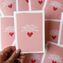 Valentines Romantic Card 'I Love You More', thumbnail 4 of 4