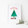 Personalised Illustrated Christmas Tree Print, thumbnail 3 of 11