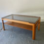 Mid Century Smoked Glass Coffee Table By Myer, thumbnail 5 of 7