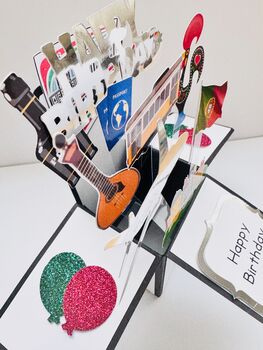 Lisbon/Portugal Themed 3D Birthday Card, 4 of 6