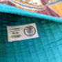 Colourful Handmade Quilted Kalamkari Pouches, thumbnail 9 of 10