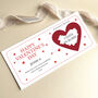Personalised Valentine's Day Gift Scratch Card: Red Hearts Design, thumbnail 4 of 6