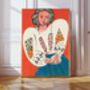 Matisse Impressionist Female Portrait Art Print, thumbnail 1 of 3
