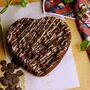 Heart Shaped Almond Brownie Large, thumbnail 2 of 6